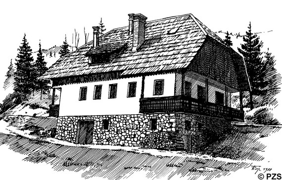 Planinska koča na Vojah